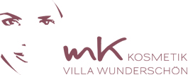 mk KOSMETIK VILLA WUNDERSCHÖN Logo